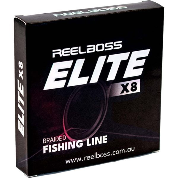 ReelBoss Elite x8 Red Braid Fishing Line