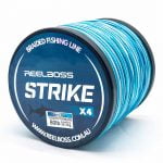 ReelBoss Strike x4 Camo Blue Braid Fishing Line