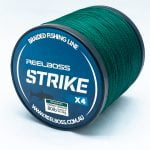 ReelBoss Strike x4 Moss Green Braid Fishing Line 1 ReelBoss Strike x4 Moss Green Braid Fishing Line